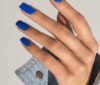 Trend Blue Nails: styling and care for trendy hands